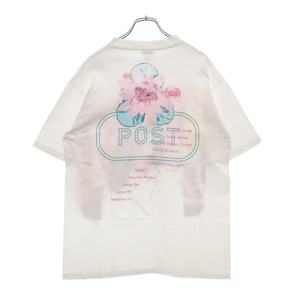 VINTAGE(ヴィンテージ) 90s BJORK 1995 POST TEE ビョーク 両面プリント半袖Tシャツ カットソー ホワイト
