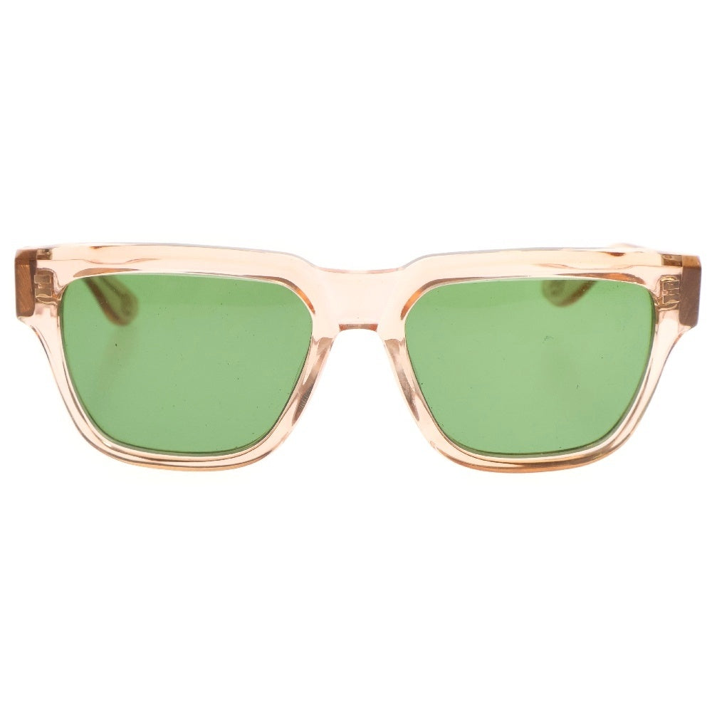 CHROME HEARTS(クロムハーツ) MIDIXATHRILL CHプラス クリアフレーム ウェリントンサングラス アイウェア 眼鏡 オレンジ/グリーン