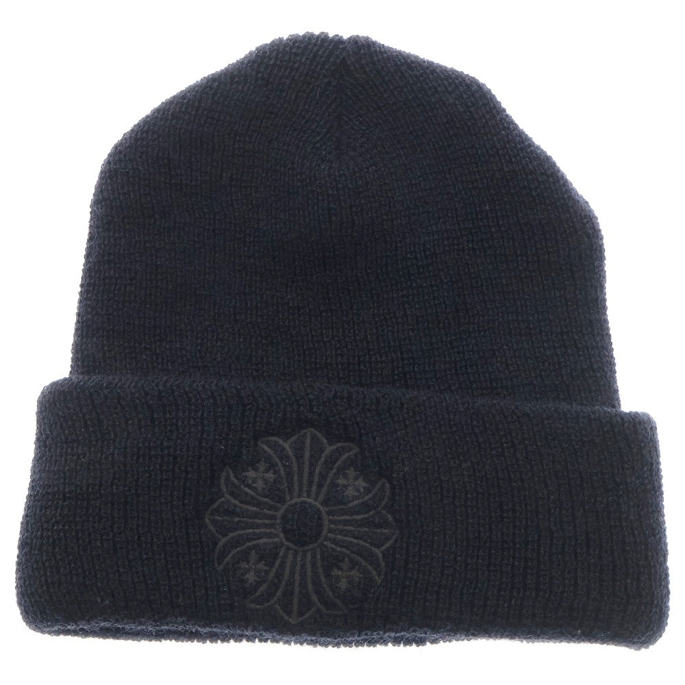 CHROME HEARTS(クロムハーツ) WOOL WATCH CAP ウールワッチキャップ CHプラス刺繍ビーニー ニット帽 帽子