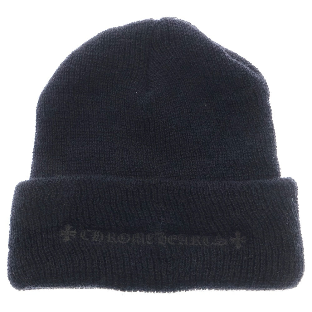 CHROME HEARTS(クロムハーツ) WOOL WATCH CAP ウールワッチキャップ CHプラス刺繍ビーニー ニット帽 帽子
