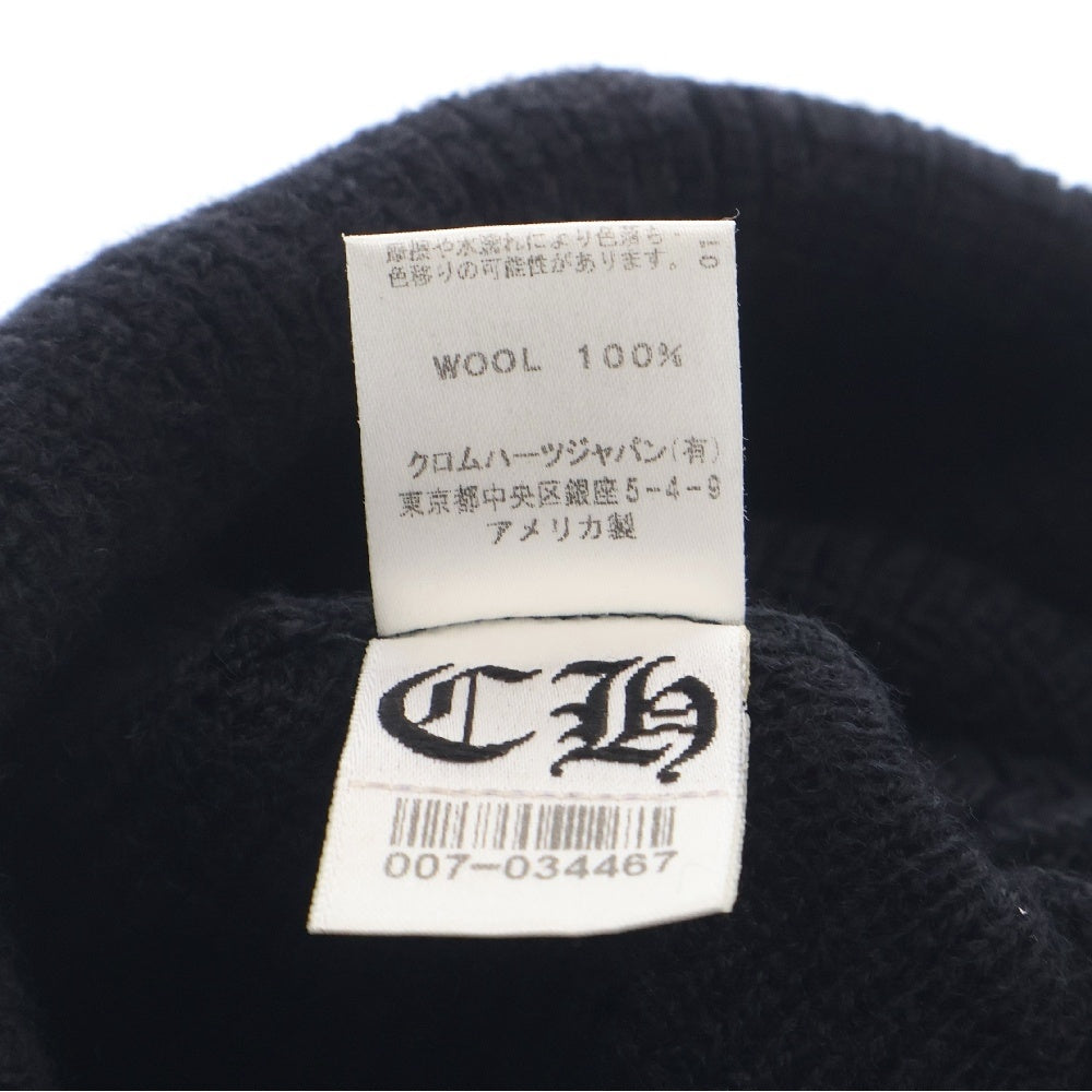 CHROME HEARTS(クロムハーツ) WOOL WATCH CAP CHプラスホースシューニットキャップ ビーニー帽子