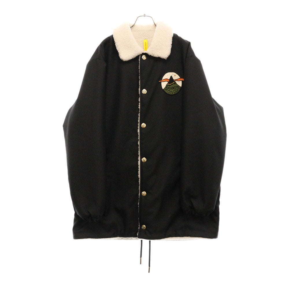MONCLER(モンクレール) ROC NATION JAY-Z モンクレールジーニアスムートンコート ブラック/ホワイト I209W 1A00004 M3385