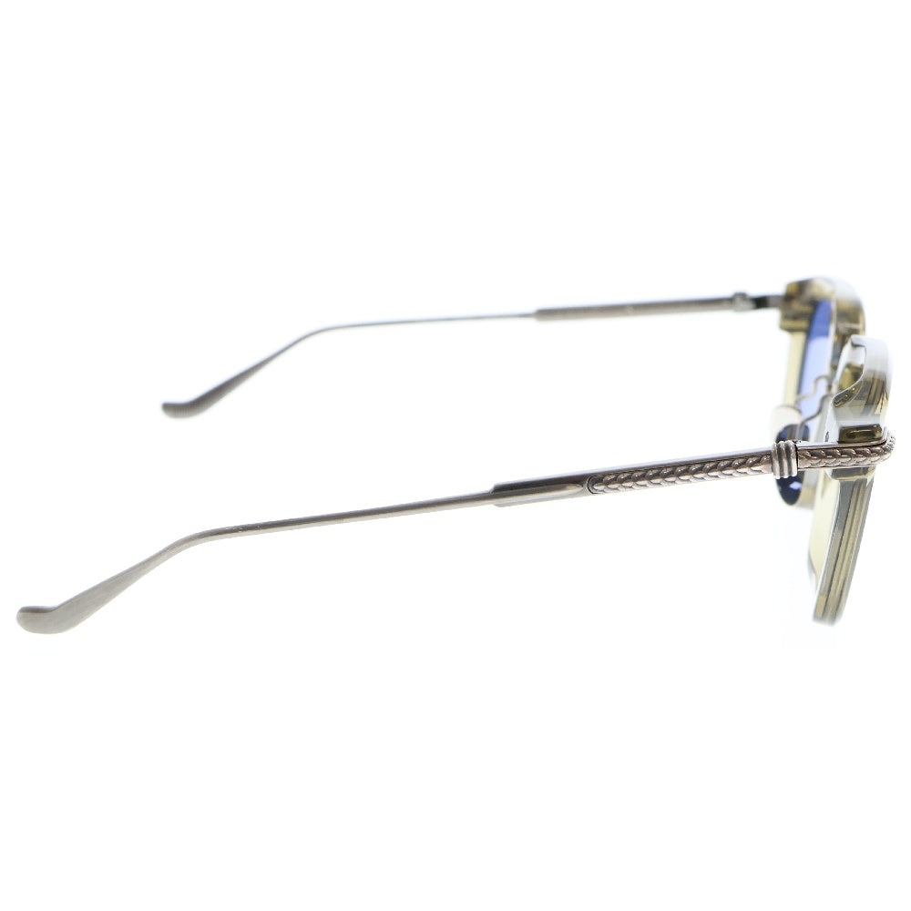 CHROME HEARTS(クロムハーツ) CUMPTION-A クリアフレーム ウェリントンサングラス アイウェア 眼鏡 グレー