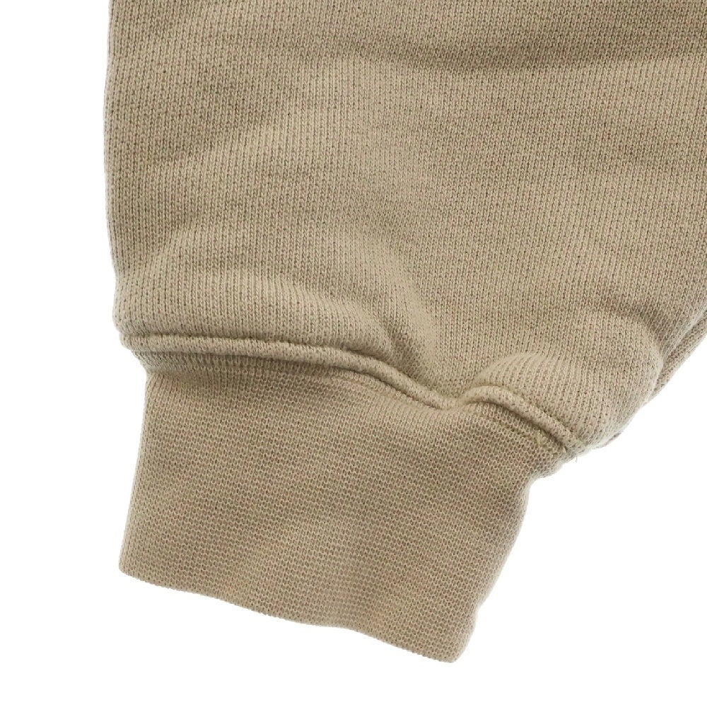 ALEXANDER WANG(アレキサンダーワン) Logo Crewneck Swaetshirt ロゴ クルーネックスウェットトレーナー ベージュ レディース