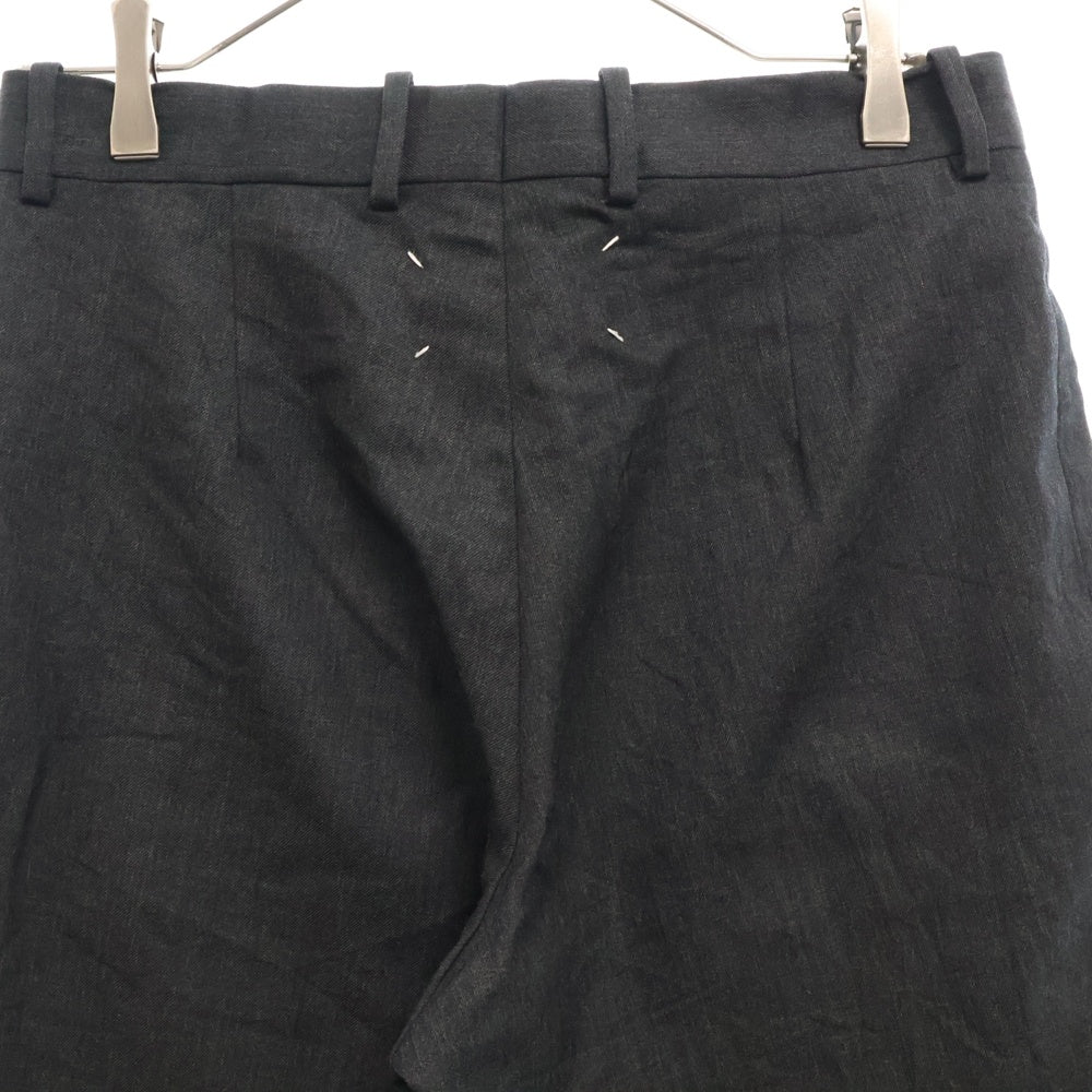 Maison Margiela 14(メゾンマルジェラ) 21AW WOOL SLACKS PANTS ウールスラックスパンツ グレー S50KA0568 S47798