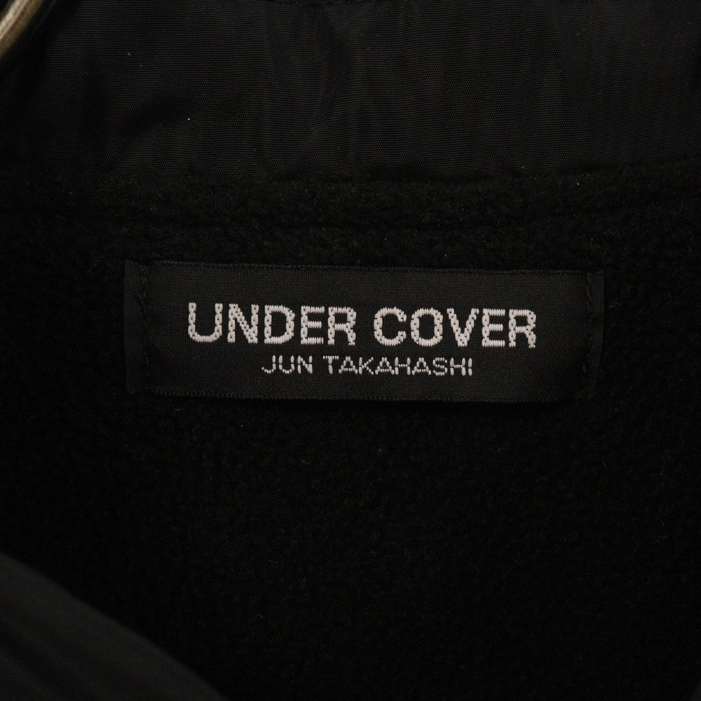 UNDERCOVER(アンダーカバー) バックプリント ナイロンコーチジャケット アウター ブラック MUX9201-05