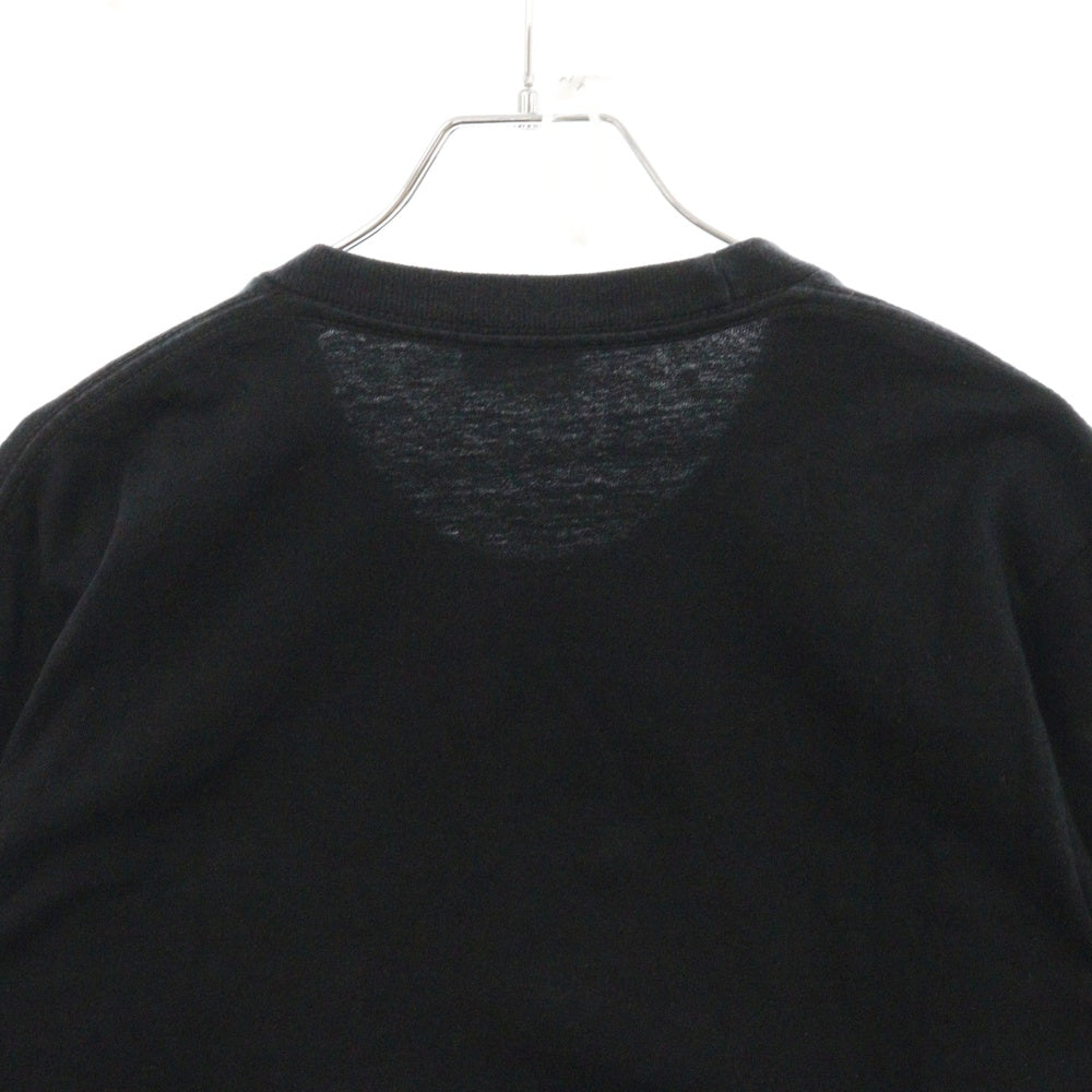 SUPREME(シュプリーム) 15AW ×COMME des GARCONS Logo L/S Tee ×コムデギャルソン ロゴプリント ロングスリーブ 長袖Tシャツ ブラック