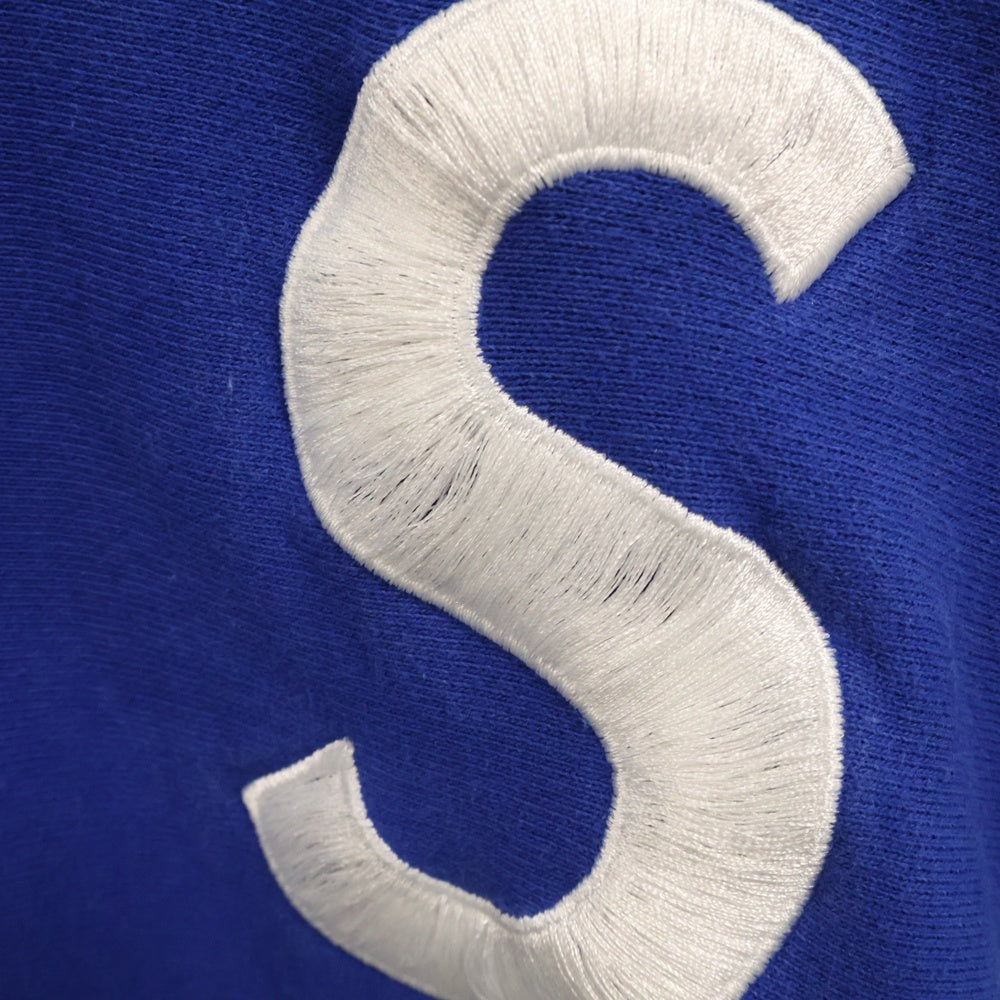 SUPREME(シュプリーム) 15AW S Logo Hooded Sweatshirt Sロゴ プルオーバーパーカー スウェット ブルー