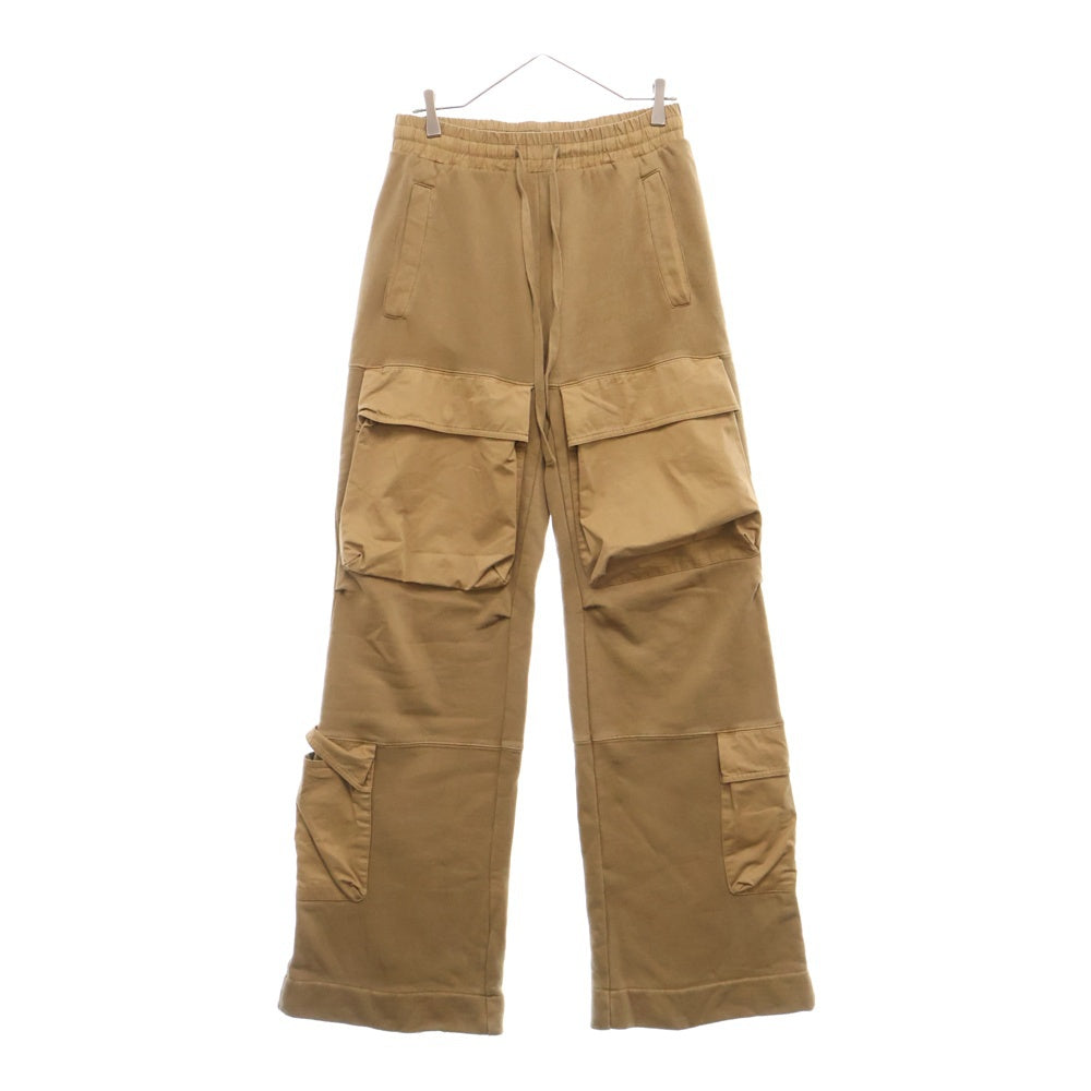 entire studios(エンタイア スタジオ) UTILITY SWEATS SOOT マルチポケット スウェットカーゴパンツ ブラウン ES2341 PO065