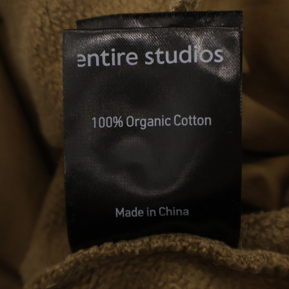 entire studios(エンタイア スタジオ) UTILITY SWEATS SOOT マルチポケット スウェットカーゴパンツ ブラウン ES2341 PO065