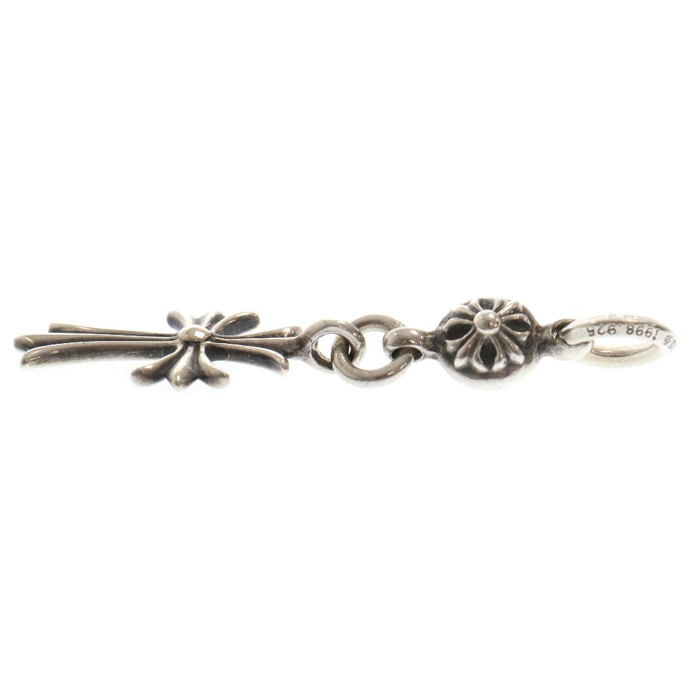 CHROME HEARTS(クロムハーツ) 1B TNY CH CRS 1ボール タイニー CHクロス チャーム ペンダントトップ シルバー BCA197