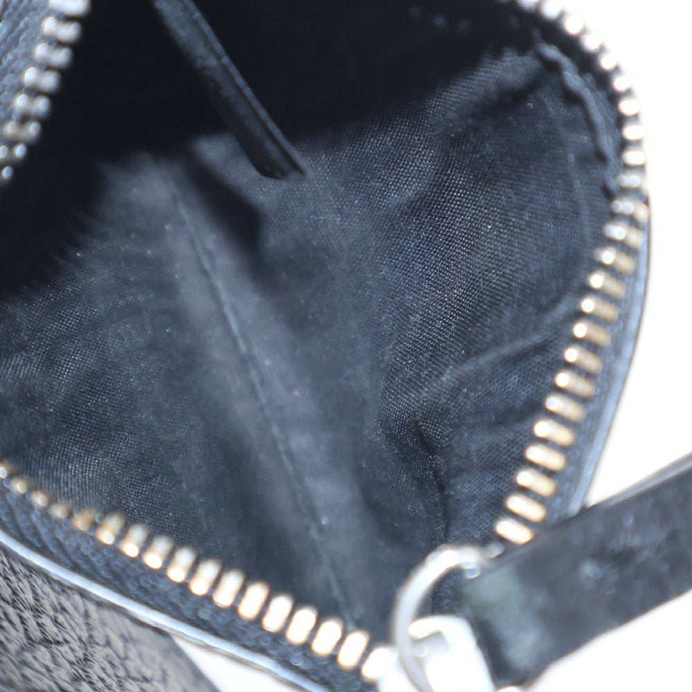 Maison Margiela 11(メゾンマルジェラ11) 23SS WALLET SLIM 2 レザーカードケース マネークリップ付きウォレット 財布 ブラック PINCERSA1UI0022