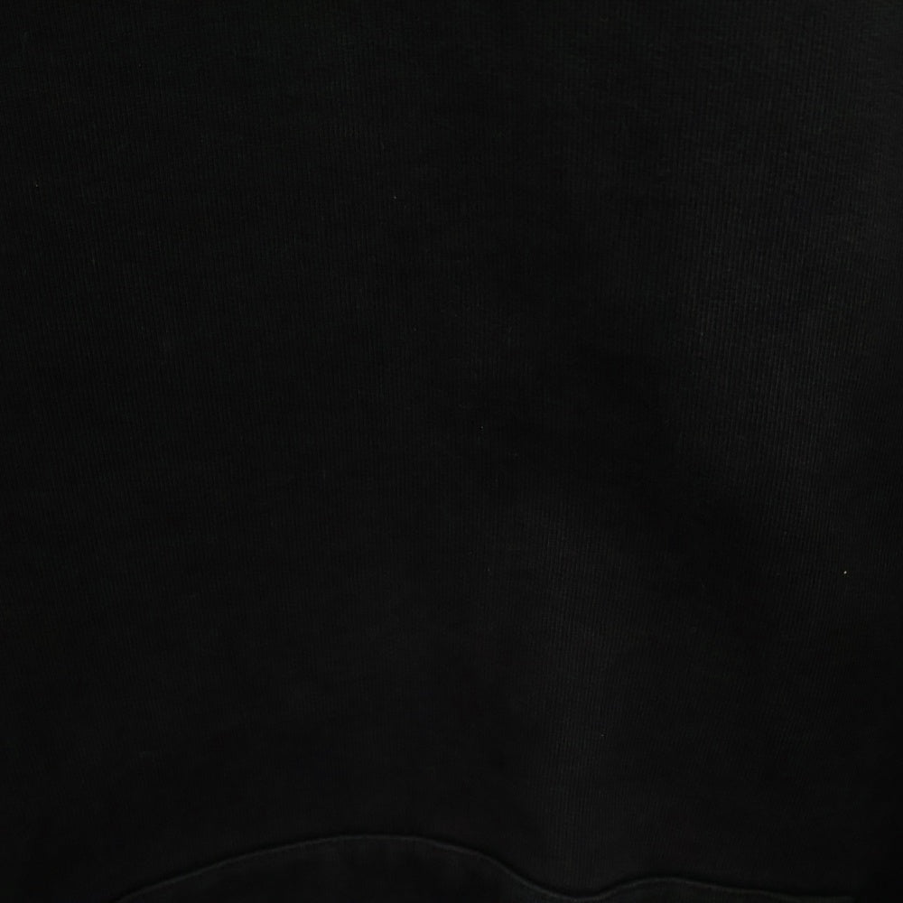 BALENCIAGA(バレンシアガ) 17AW Hoodie フードロゴプリント プルオーバースウェットパーカー フーディー ブラック 528351 TAV37