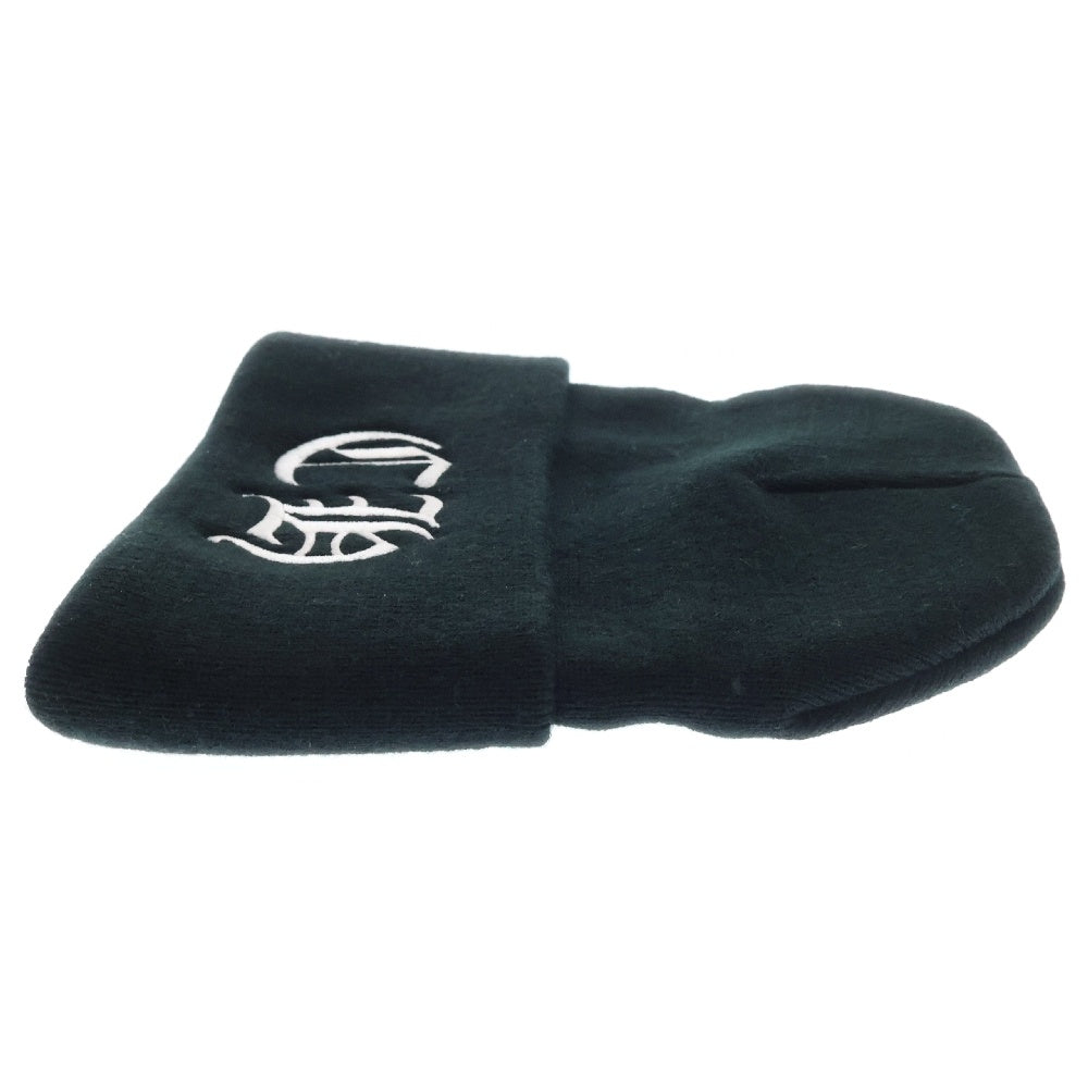 CHROME HEARTS(クロムハーツ) WATCH CAP ワッチキャップ CHロゴ刺繍ビーニー ニットキャップ 帽子 ブラック