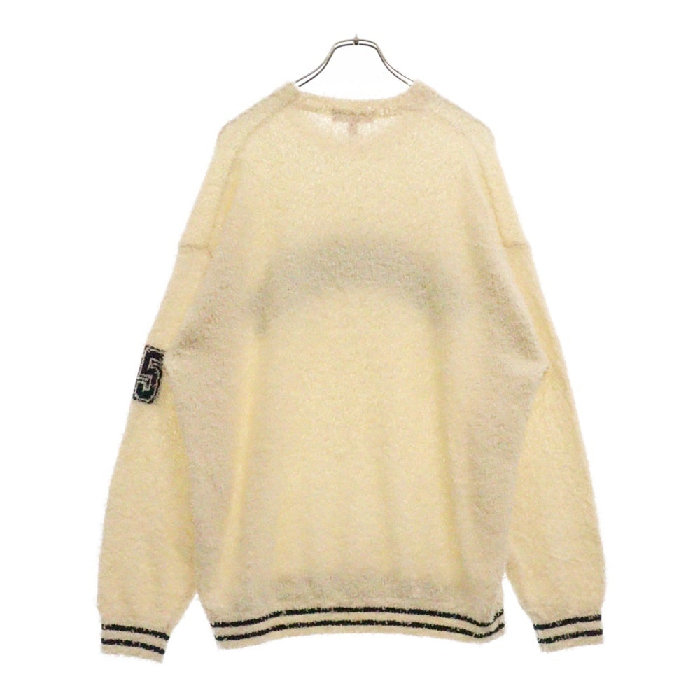 SUPREME(シュプリーム) 25SS Textured Arc Sweater Cream テクスチャーアーチロゴ長袖ニットセーター ホワイト