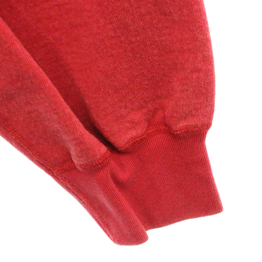 SUPREME(シュプリーム) 25SS Washed Box Logo Crewneck ウォッシュ加工 ボックスロゴ クルーネック トレーナー レッド
