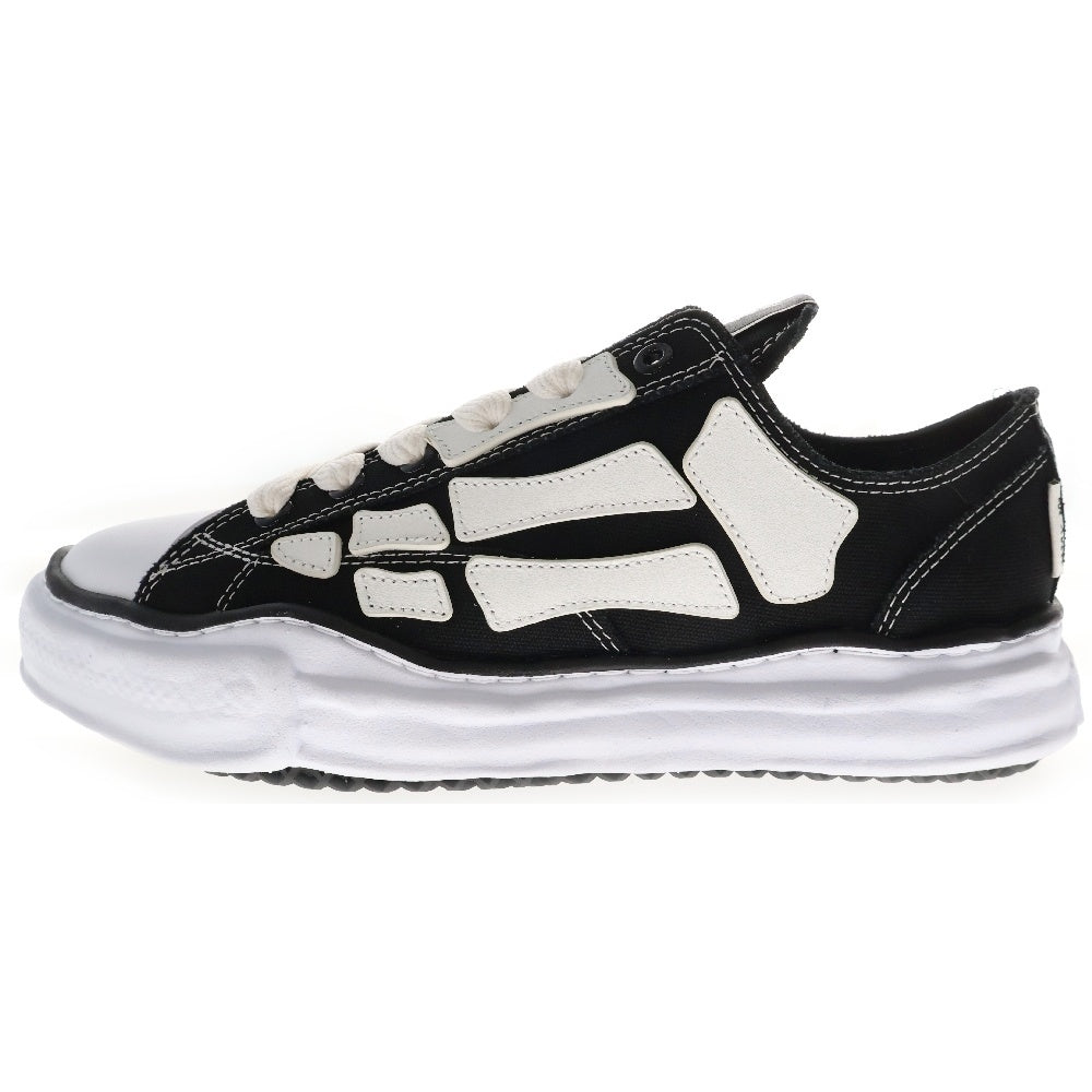 AMIRI(アミリ) ×MIHARA YASUHIRO PETERSON OG Sole Canvas Low-top Sneaker ピーターソン OG ソール キャンバス ロートップスニーカー ブラック/ホワイト C13FW701