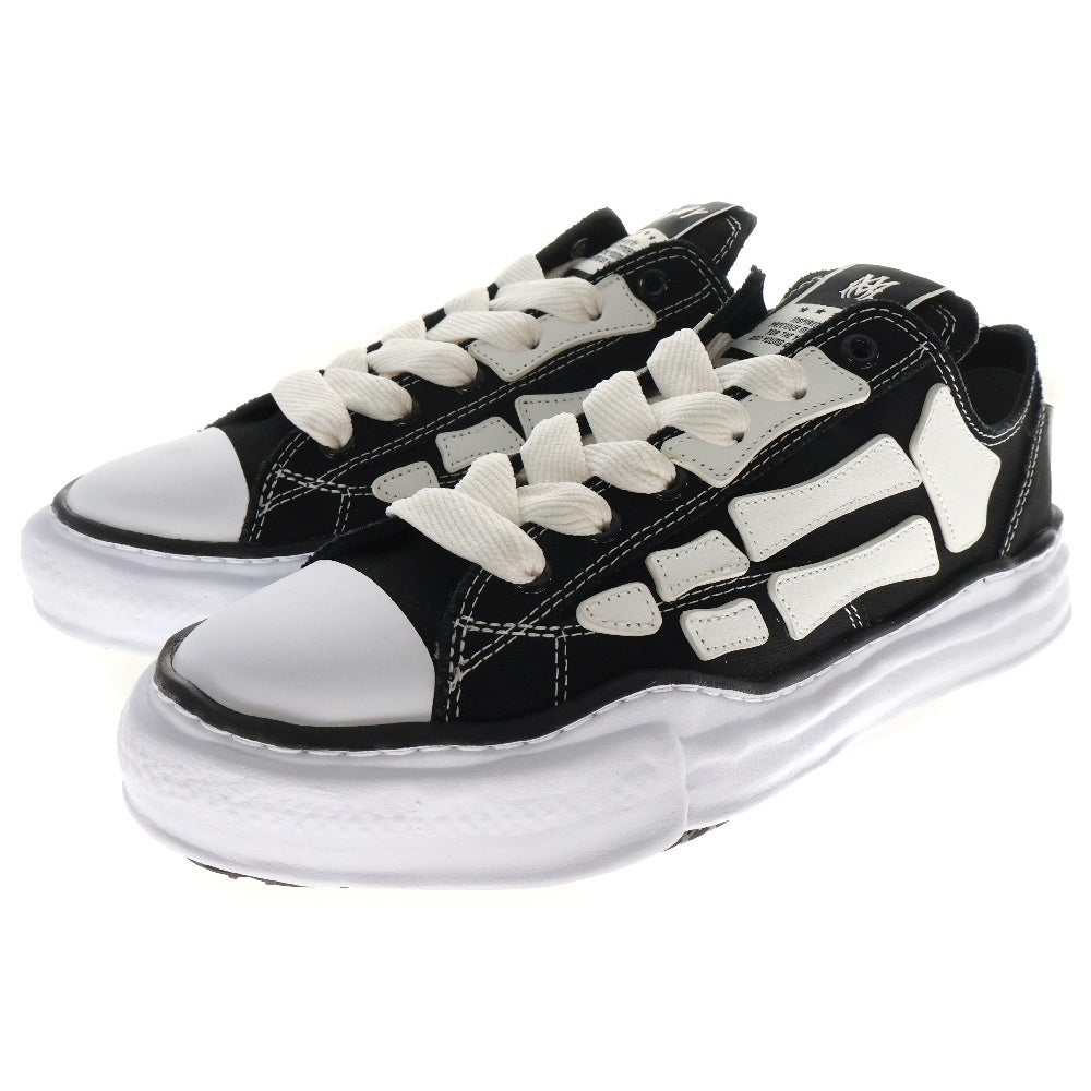 AMIRI(アミリ) ×MIHARA YASUHIRO PETERSON OG Sole Canvas Low-top Sneaker ピーターソン OG ソール キャンバス ロートップスニーカー ブラック/ホワイト C13FW701