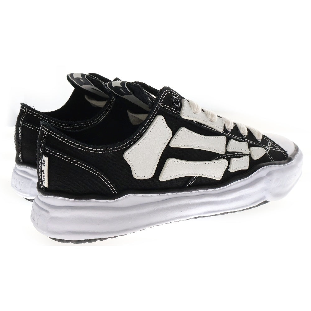 AMIRI(アミリ) ×MIHARA YASUHIRO PETERSON OG Sole Canvas Low-top Sneaker ピーターソン OG ソール キャンバス ロートップスニーカー ブラック/ホワイト C13FW701