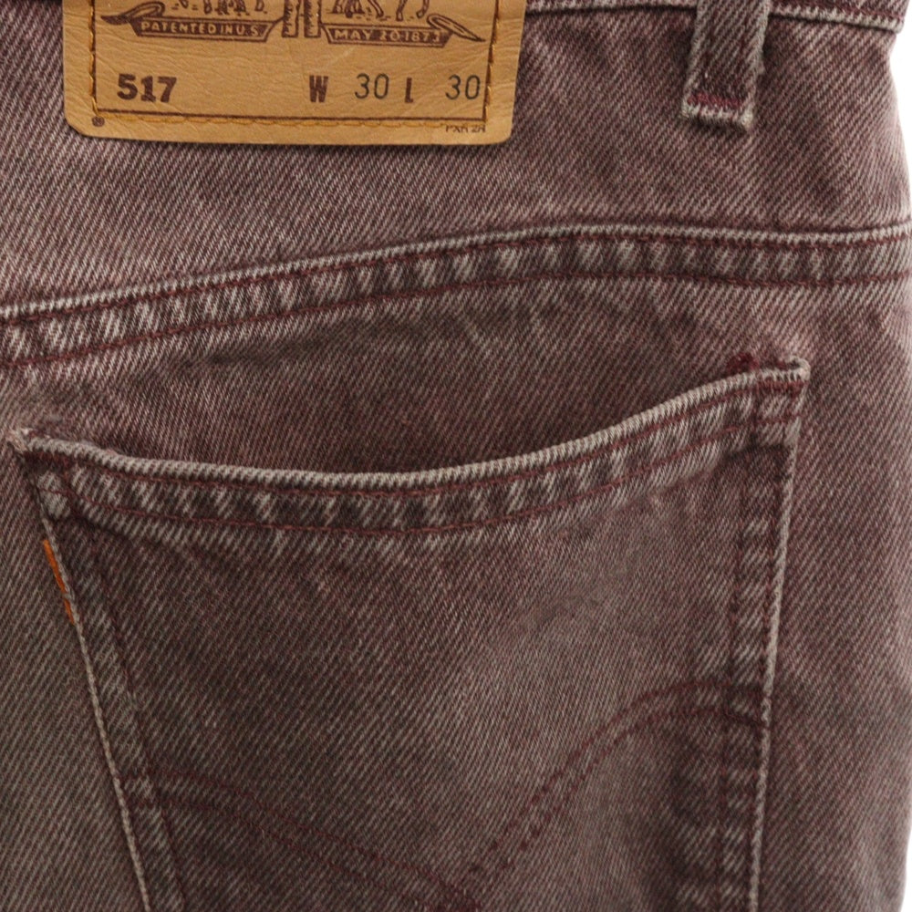 Levi's(リーバイス) 517 ブーツカットデニムパンツ ブラウン 40517-3483