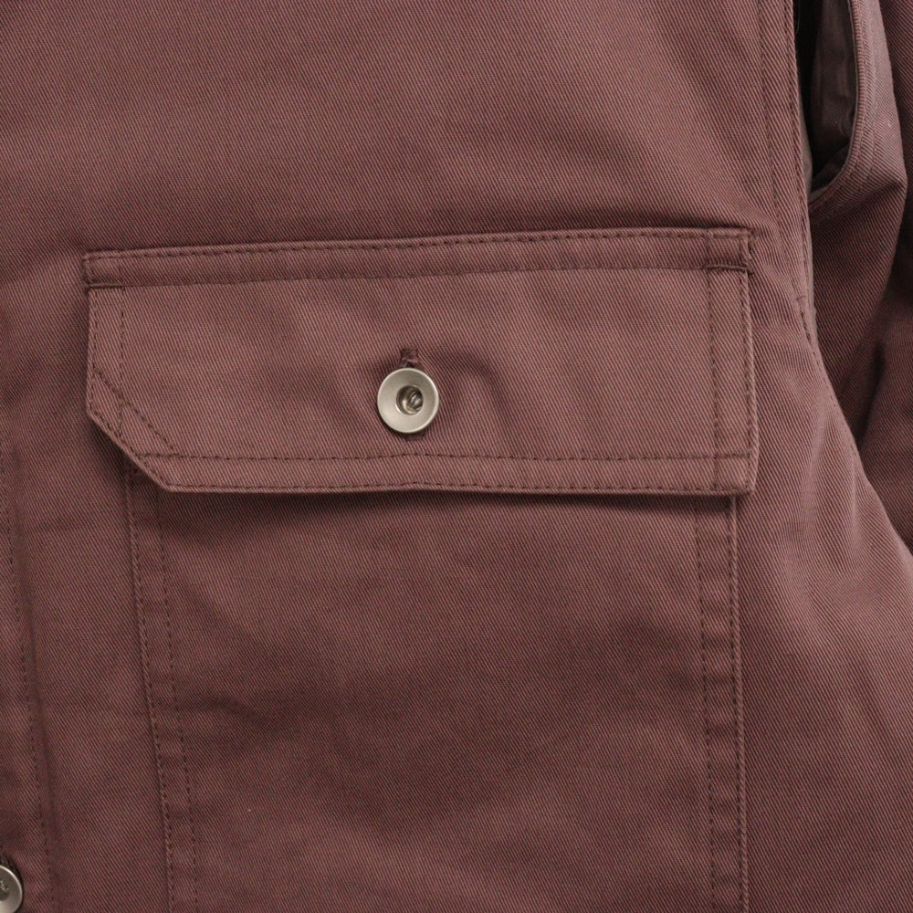 DRKSHDW(ダークシャドウ) Cape Sleeve Cropped Outershirt クロップド コットンツイル ジャケット ピンク DS02C5702-TW