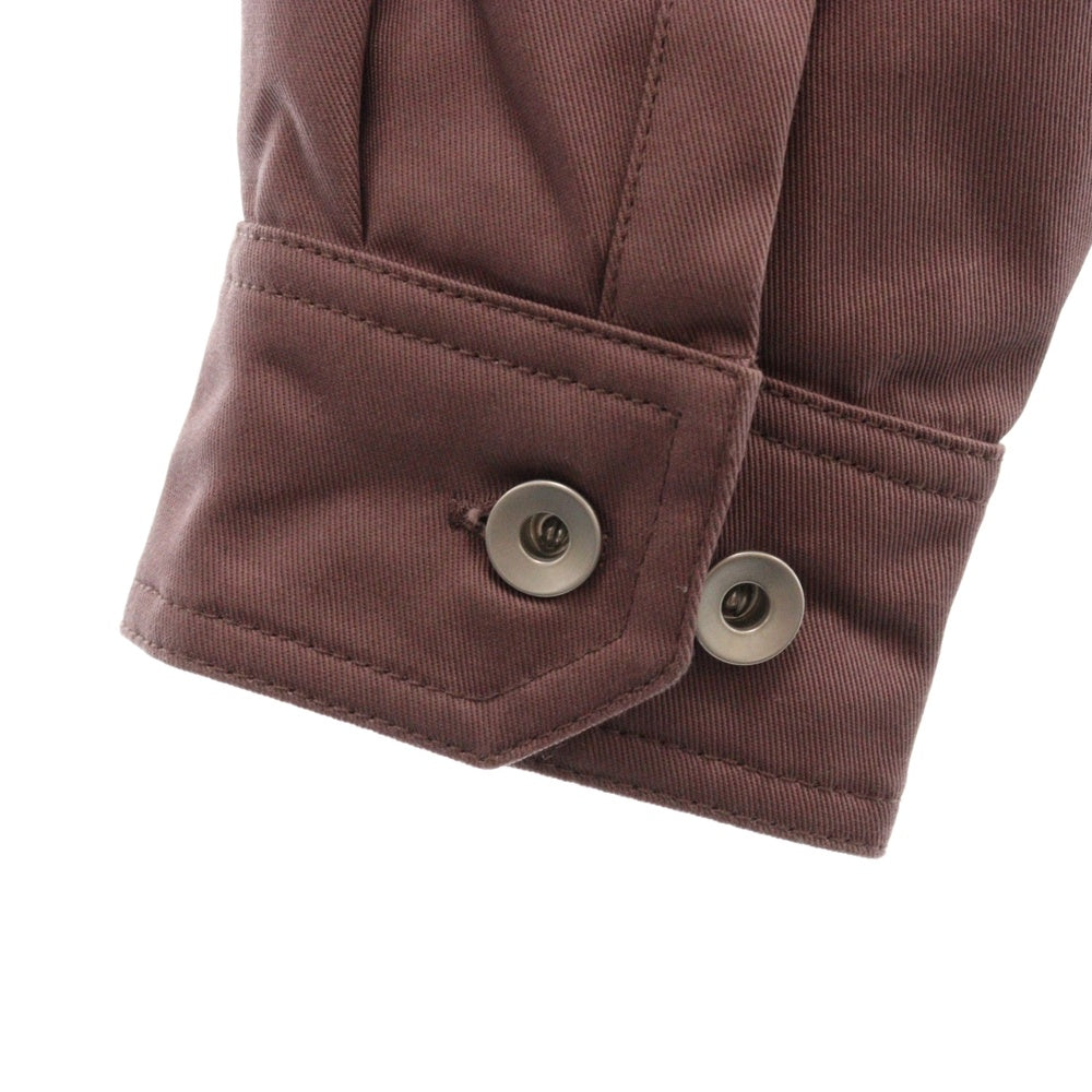 DRKSHDW(ダークシャドウ) Cape Sleeve Cropped Outershirt クロップド コットンツイル ジャケット ピンク DS02C5702-TW