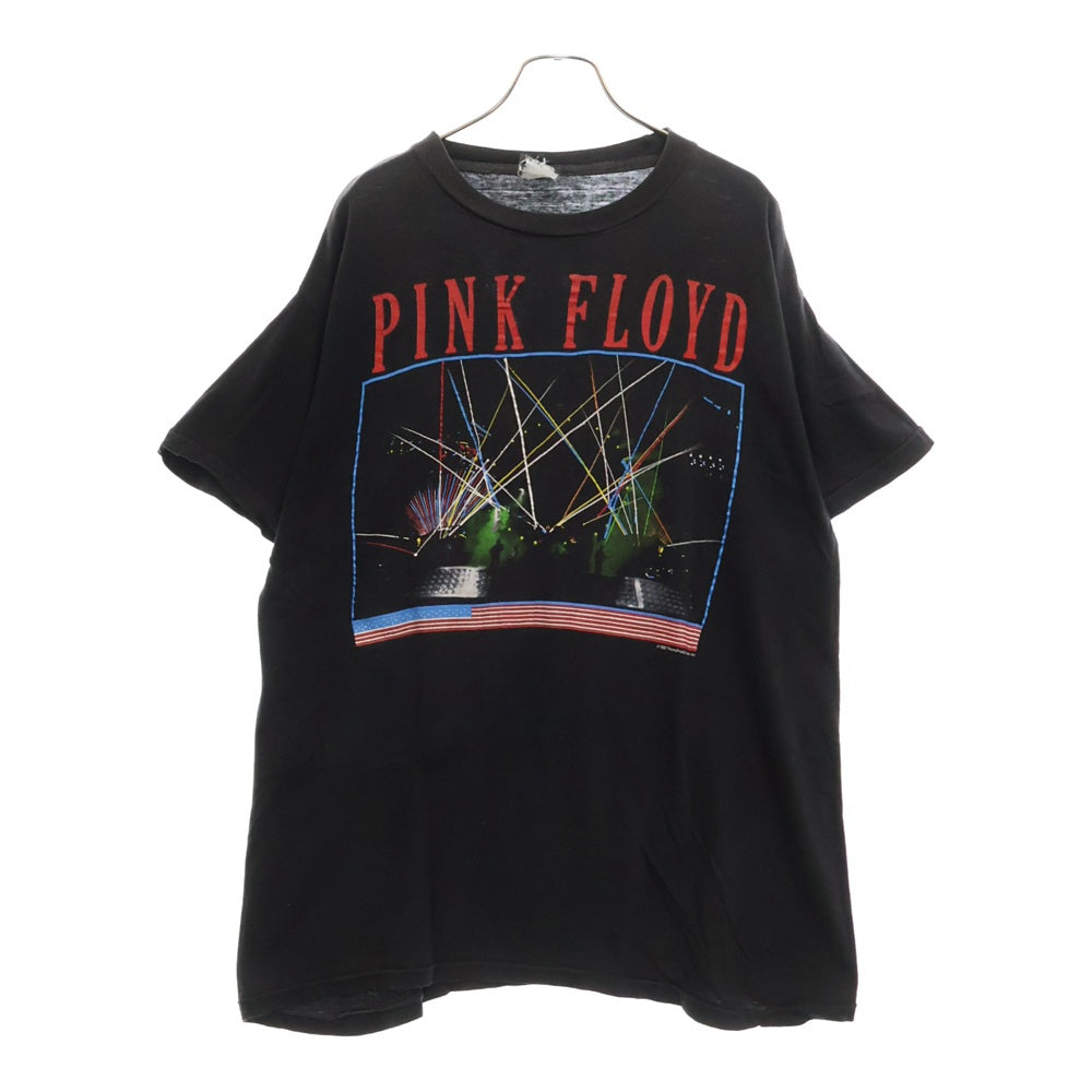 VINTAGE(ヴィンテージ) 80S PINK FLOYD US TOUR T-SHIRT ピンクフロイド アメリカツアー 半袖Tシャツ バンドTシャツ バンT ブラック