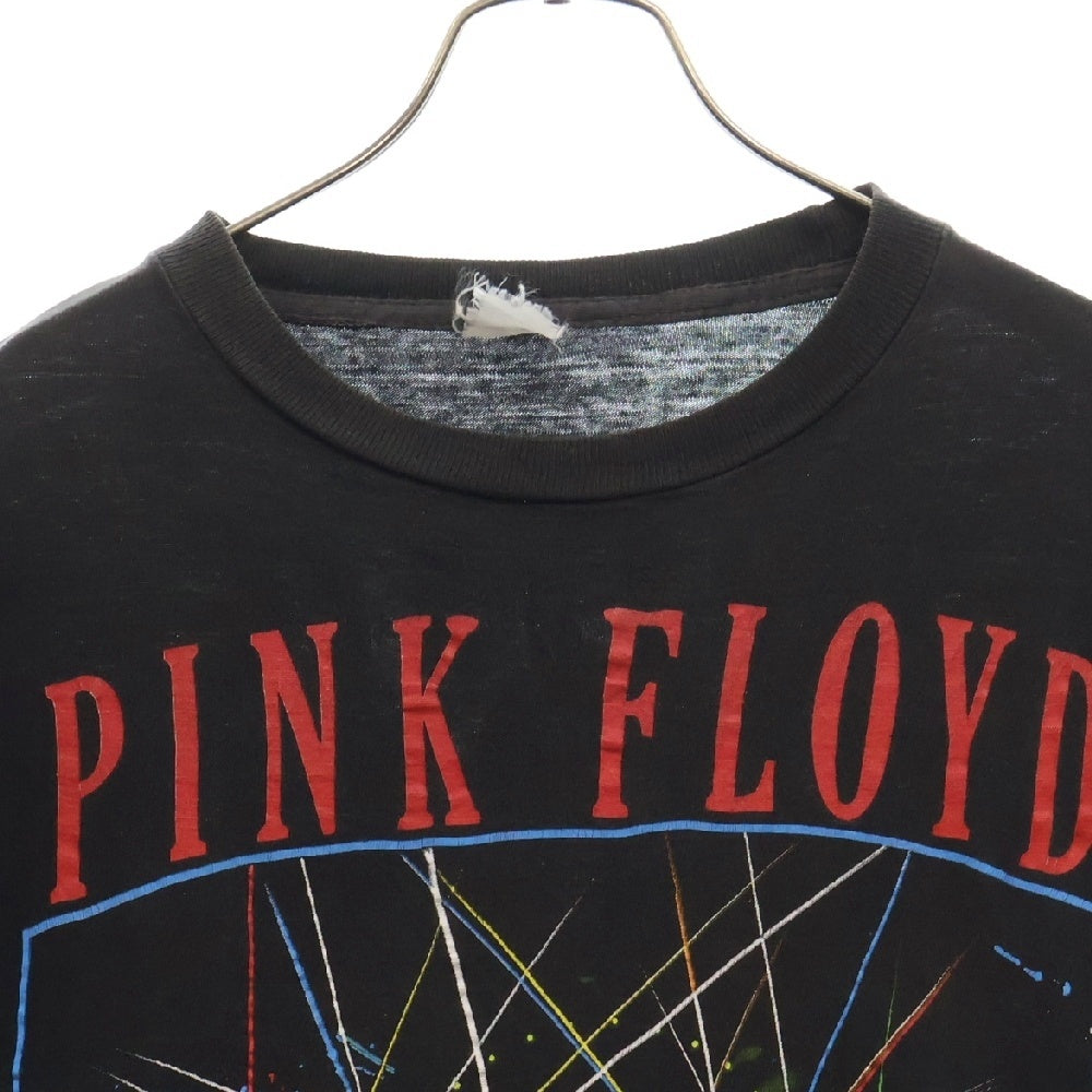 VINTAGE(ヴィンテージ) 80S PINK FLOYD US TOUR T-SHIRT ピンクフロイド アメリカツアー 半袖Tシャツ バンドTシャツ バンT ブラック