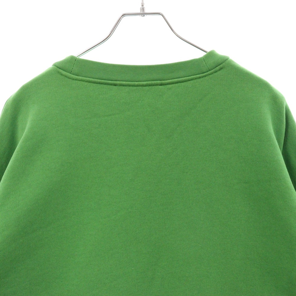 Acne Studios(アクネ ストゥディオズ) Bubble Logo Sweatshirt バブルロゴ クルーネックスウェットトレーナー グリーン FN-MN-SWEA000311 BI0172-