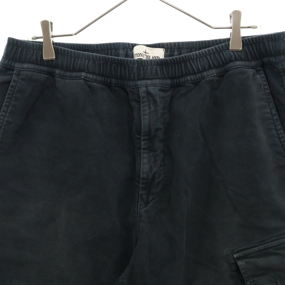STONE ISLAND(ストーンアイランド) RE-T Cargo Pants ロゴワッペン カーゴパンツ ネイビー 771531805