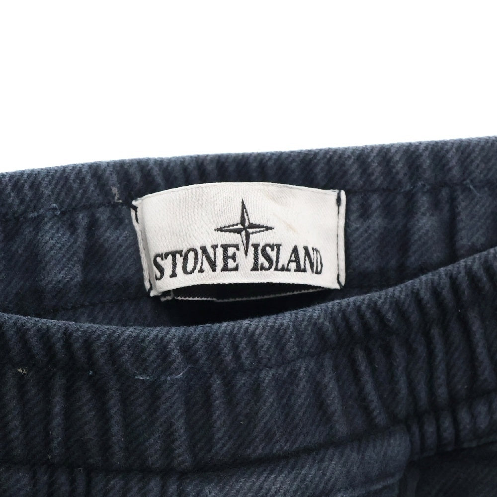 STONE ISLAND(ストーンアイランド) RE-T Cargo Pants ロゴワッペン カーゴパンツ ネイビー 771531805