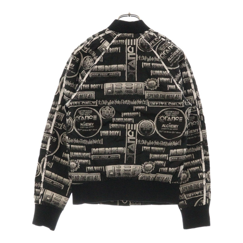 KENZO(ケンゾー) Snake Flyer Bomber Jacket 総柄ボンバージャケット ブルゾン ブラック F752BL0555DD