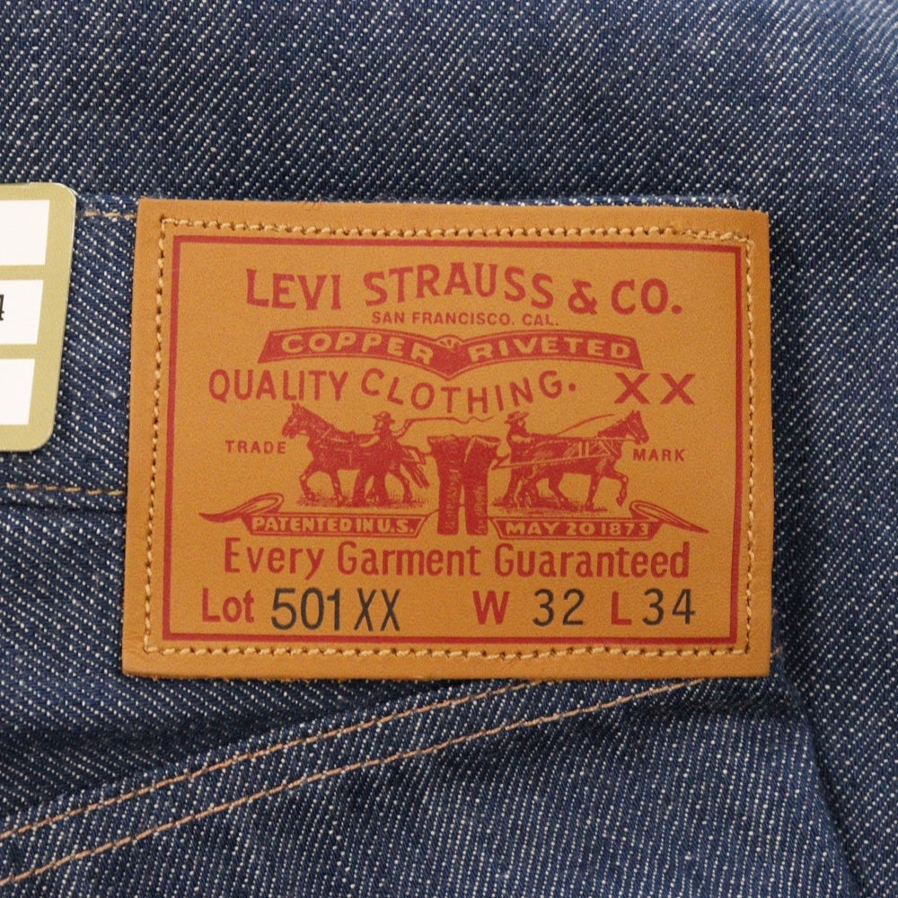 Levi's VINTAGE CLOTHING(リーバイス ビンテージ クロージング) 1901 501XX 501着限定 ストレートデニムパンツ インディゴ PC9-A4409-0000