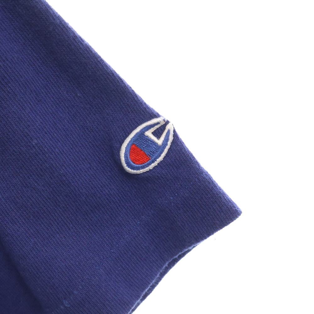 KITH(キス) Champion Vintage T-Shirt チャンピオン カレッジプリント半袖Tシャツ ネイビー