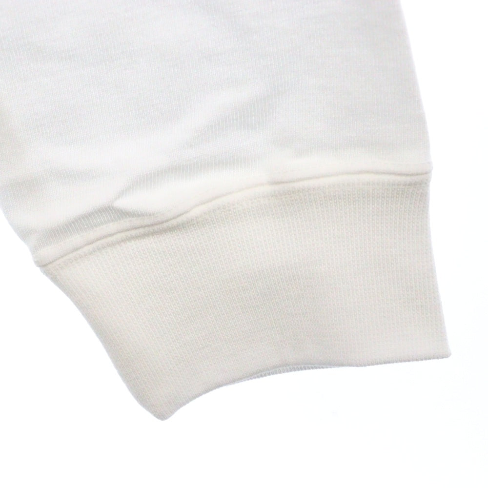 VAULTROOM(ボルトルーム) DIAMOND L/S TEE フロント刺繍 長袖Tシャツ ロンT カットソー ホワイト