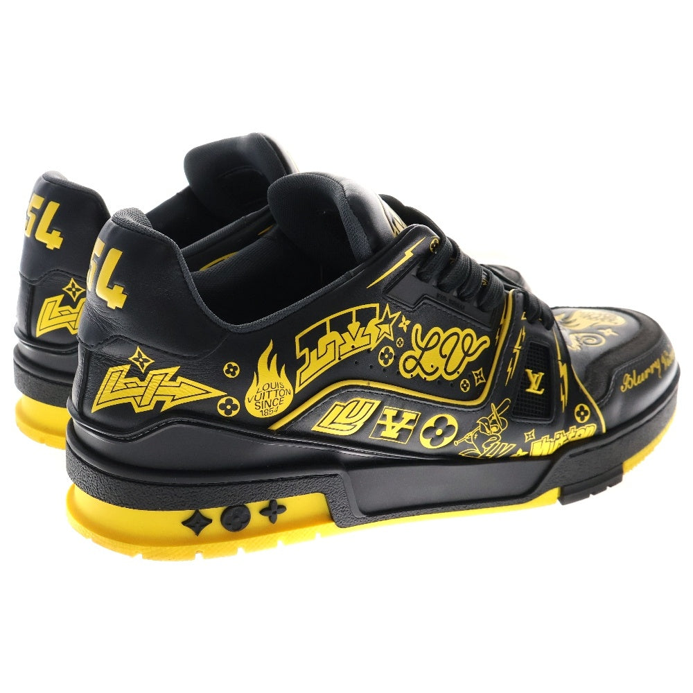 LOUIS VUITTON(ルイヴィトン) LV Trainer Graffiti LVトレイナー グラフィティ ローカットスニーカー ブラック/イエロー