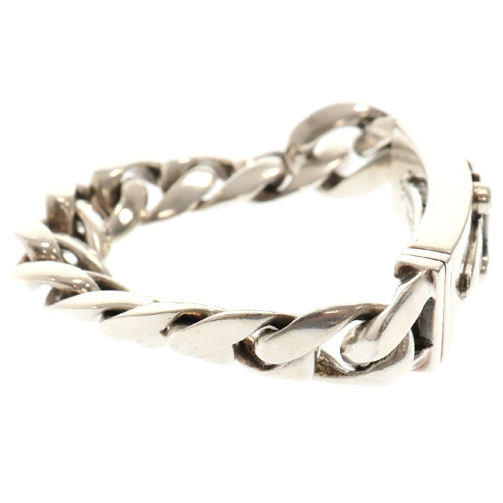 CHROME HEARTS(クロムハーツ) ID DAGGER P/BLKDIA ダガーIDクラシックリンク ブレスレット PAVE ブラックダイヤ シルバー