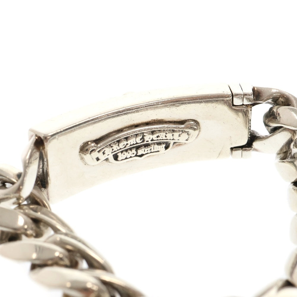 CHROME HEARTS(クロムハーツ) ID DAGGER P/BLKDIA ダガーIDクラシックリンク ブレスレット PAVE ブラックダイヤ シルバー