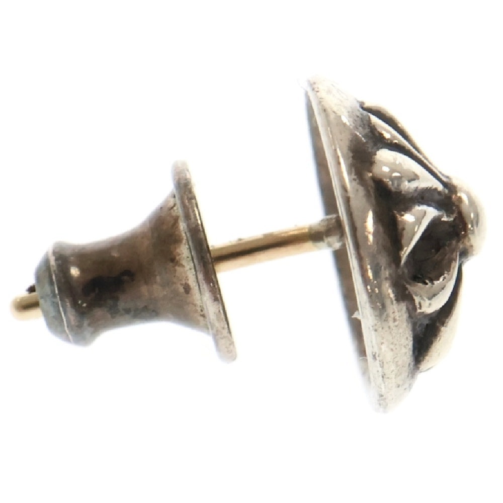 CHROME HEARTS(クロムハーツ) STUD CRSBLL クロスボールスタッドピアス シルバー BCA110
