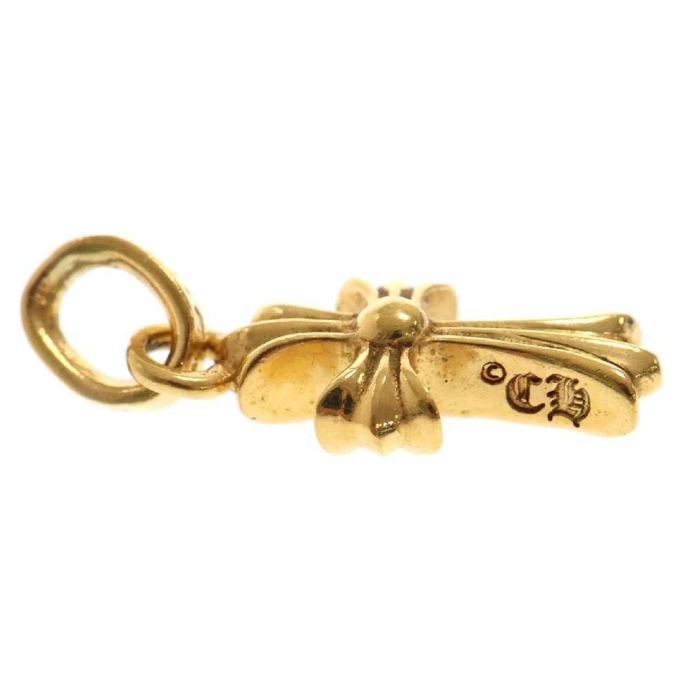 CHROME HEARTS(クロムハーツ) 22K CRS BBYFAT P/DIA ベイビーファットクロス PAVEダイヤ ペンダントトップ ゴールド BCA035