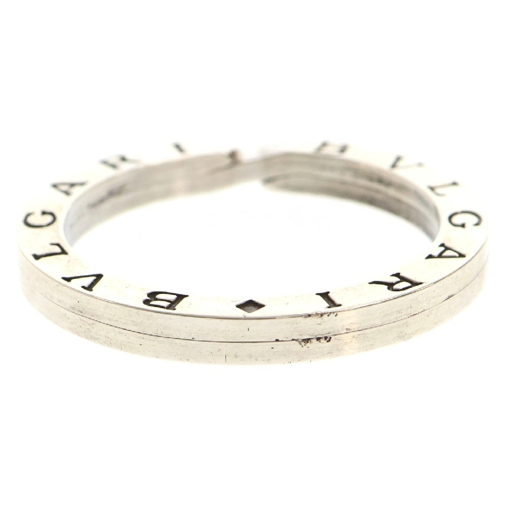 BVLGARI(ブルガリ) ロゴ刻印 キーリング シルバー