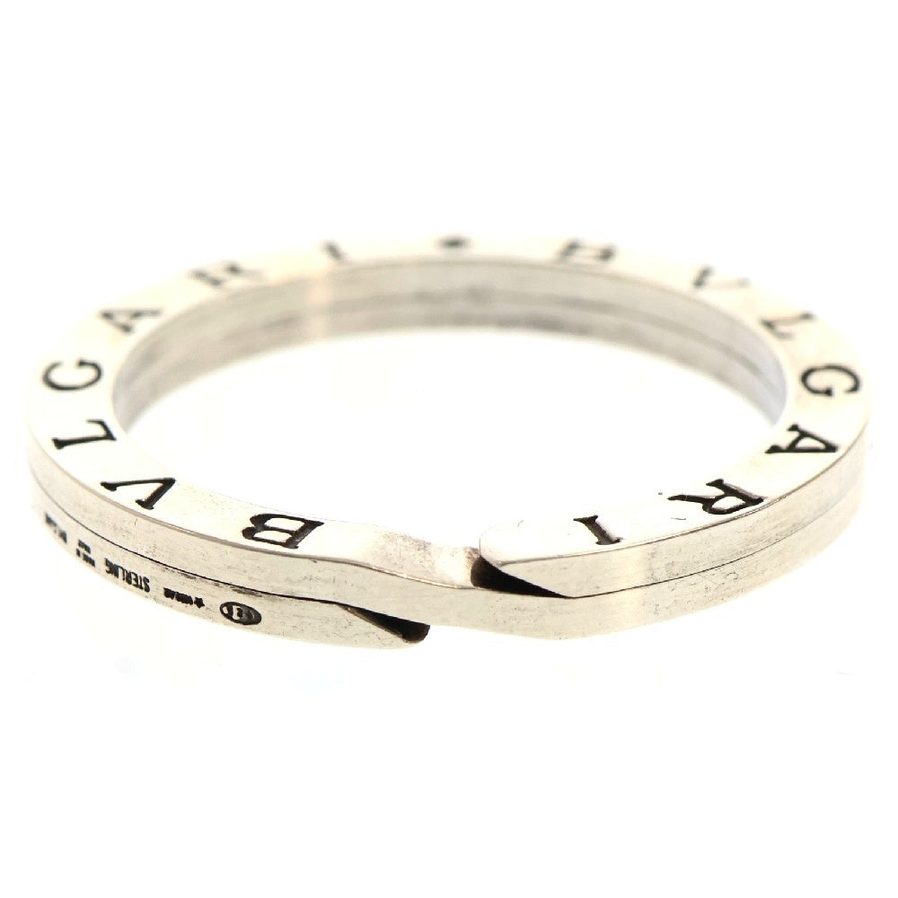 BVLGARI(ブルガリ) ロゴ刻印 キーリング シルバー