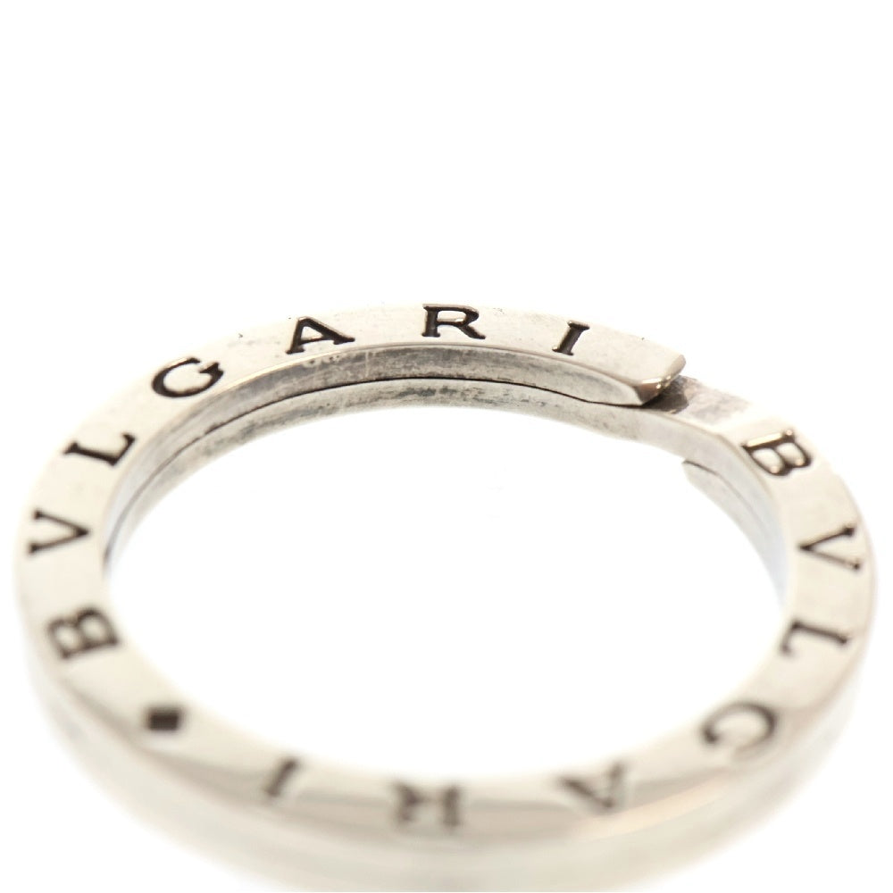 BVLGARI(ブルガリ) ロゴ刻印 キーリング シルバー