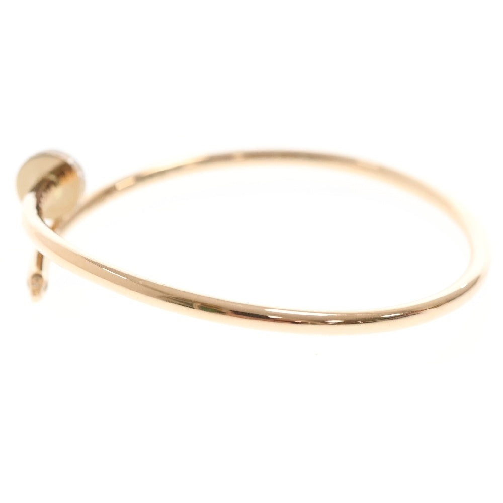 Cartier(カルティエ) ジュストアンクル S? バングル ブレスレット ハーフダイヤ Au750