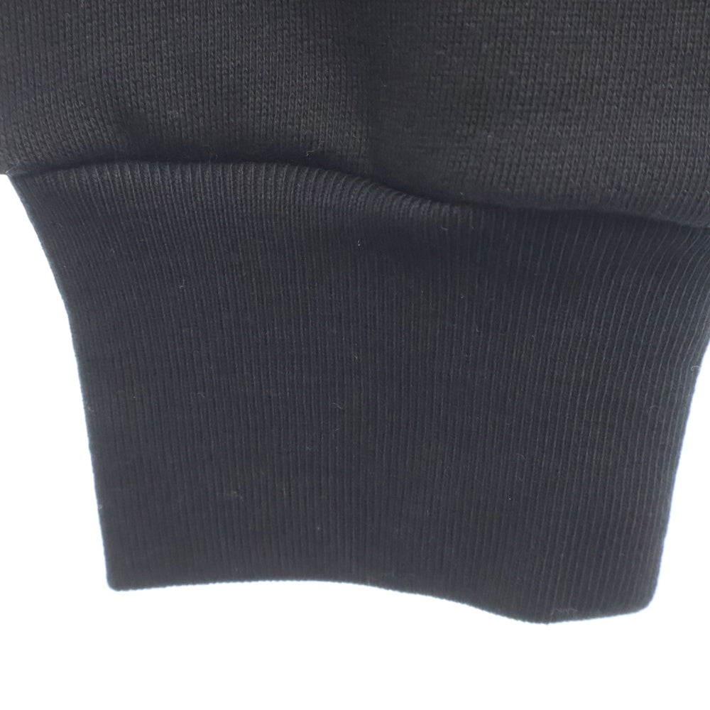 LOEWE(ロエベ) Cropped Hoodie クロップド プルオーバースウェットパーカー フーディー ブラック レディース S359Y25X45
