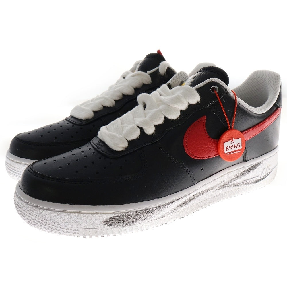 NIKE(ナイキ) ×PEACEMINUSONE AIR FORCE1 LOW PARA NOISE 韓国限定 ピースマイナスワン パラノイズ ローカットスニーカー ブラック US8/26cm AQ3692-002
