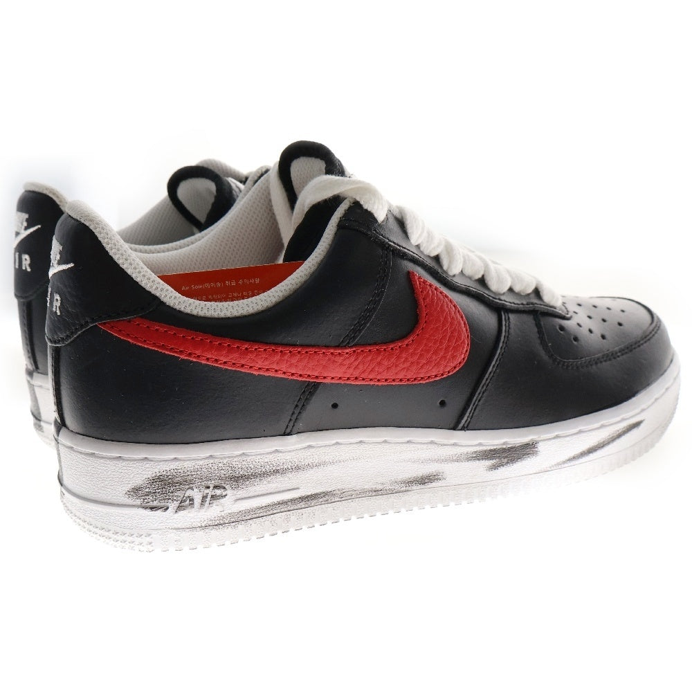 NIKE(ナイキ) ×PEACEMINUSONE AIR FORCE1 LOW PARA NOISE 韓国限定 ピースマイナスワン パラノイズ ローカットスニーカー ブラック US8/26cm AQ3692-002