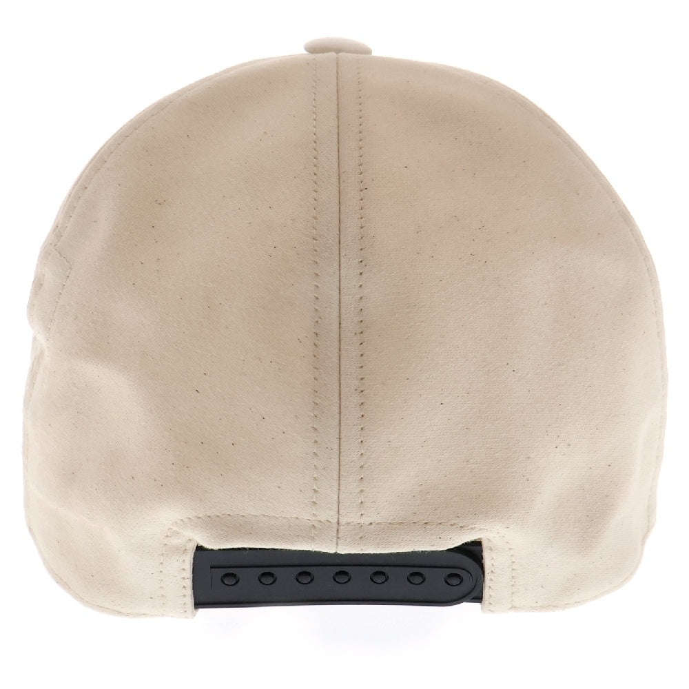 DRKSHDW(ダークシャドウ) BASEBALL CAP ロゴ刺繍ベースボールキャップ 帽子 アイボリー DA01D1478-NDKEM2