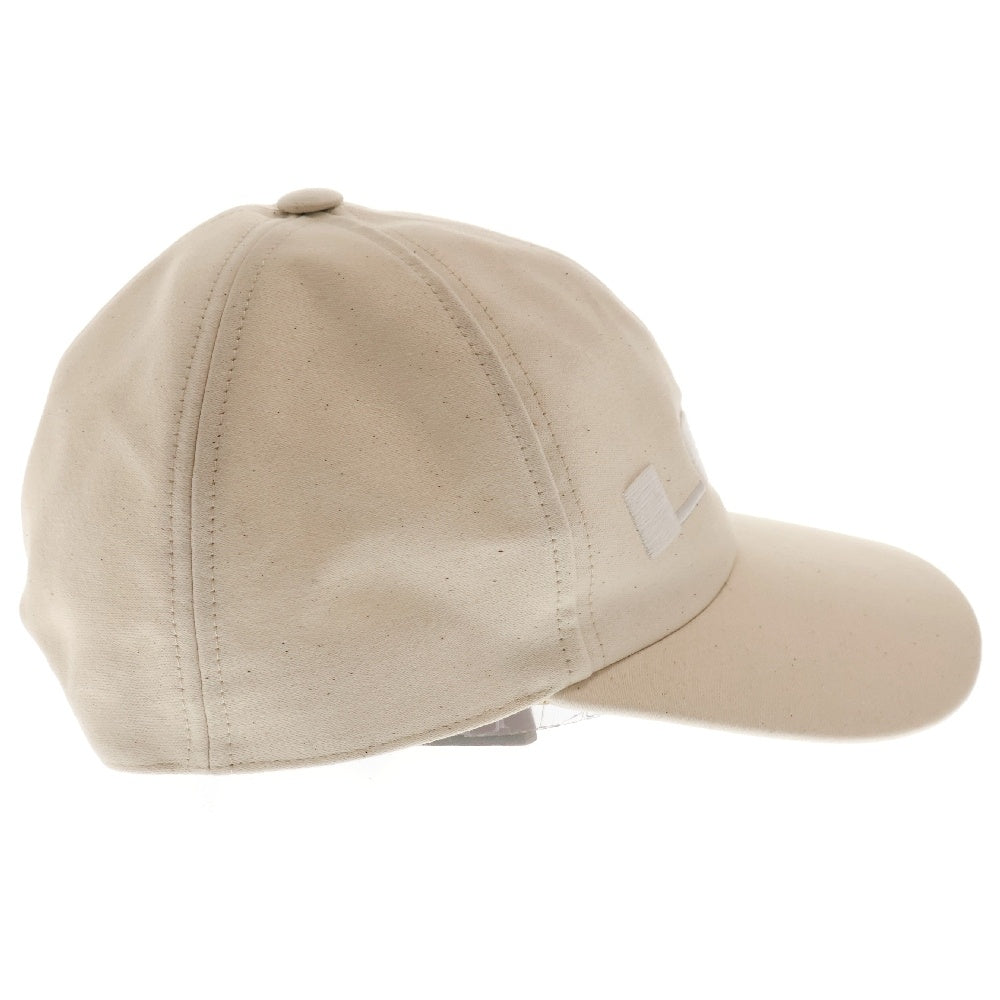 DRKSHDW(ダークシャドウ) BASEBALL CAP ロゴ刺繍ベースボールキャップ 帽子 アイボリー DA01D1478-NDKEM2