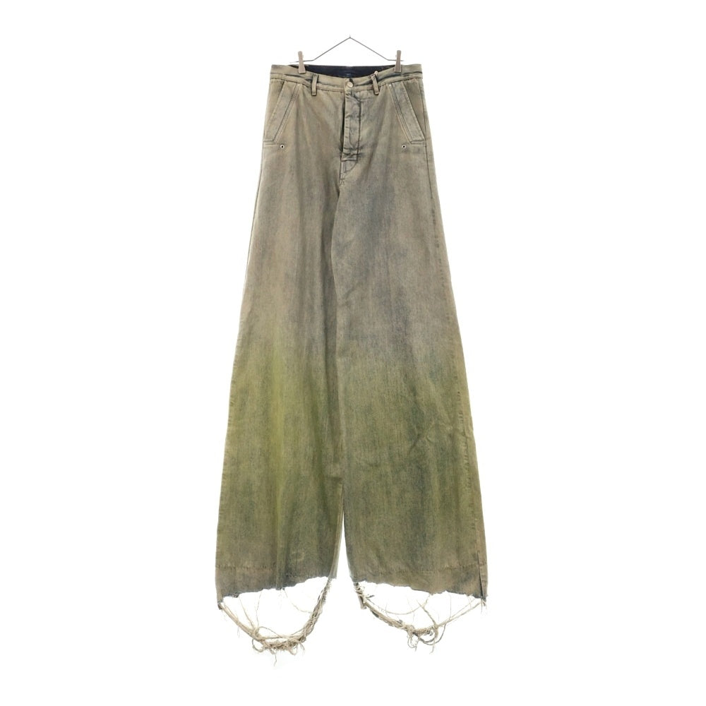 Rick Owens(リックオウエンス) Tailored Belas Jeans テイラード ベラ ジーンズ ワイドデニムパンツ インディゴ RR02C7305-DADFR